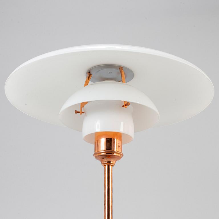 POUL HENNINGSEN, a '31/2-21/2' copper table lamp, Louis Poulsen Denmark.