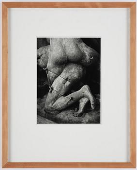 Christer Strömholm, "Skulpturernas kärleksakt", 1958.