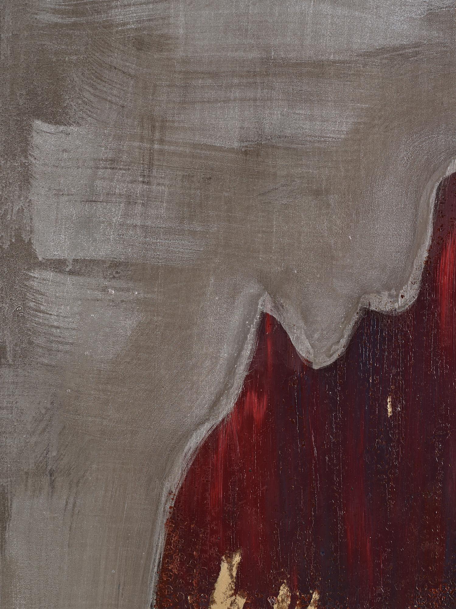 Fredrik Wretman, polyptyk 4 delar, olja på plåt, signerade och daterade -86 a tergo.