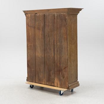 A painted 18th century cabinet.