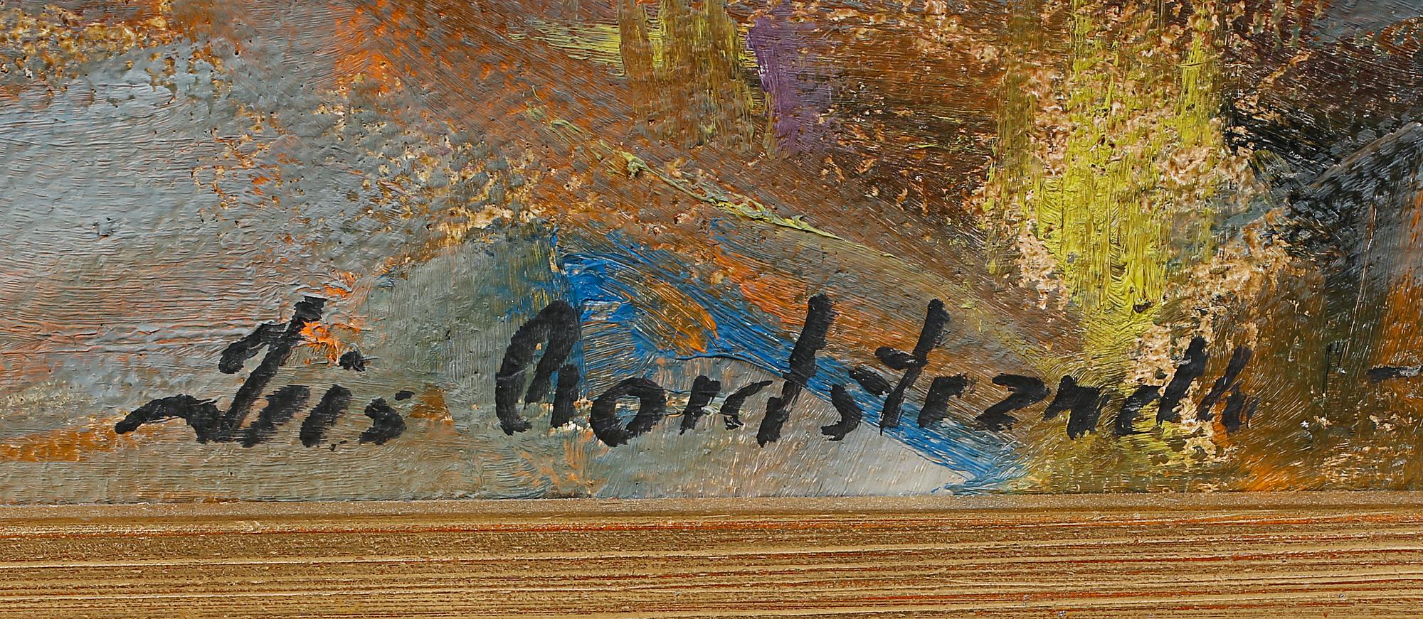 IRIS NORDSTRANDH, olja på duk, signerad och daterad -73.