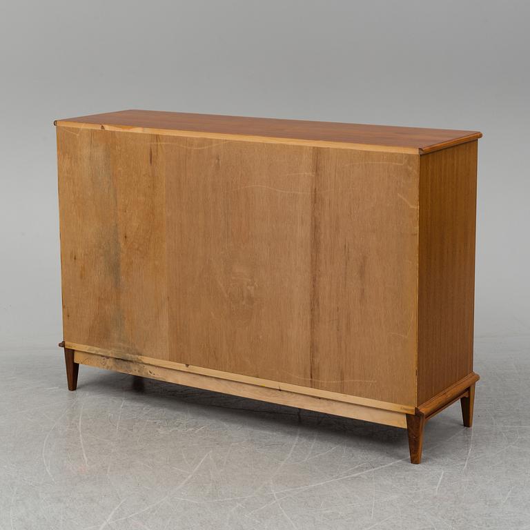 A second half of the 20th Century 'Vindö' walnut sideboard by Svante Skogh.