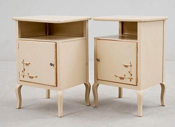 POTTSKÅP, ett par, 1950-tal.