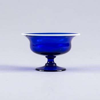 KRYDDSKÅL, glas. Göteborg. 1800-talets början.