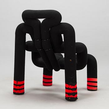 Terje Ekstrøm, a 1980s 'Ekstrem' lounge chair, for Stokke Fabrikker, Norway.