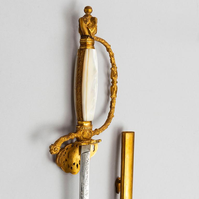 A Swedish sword before 1905.