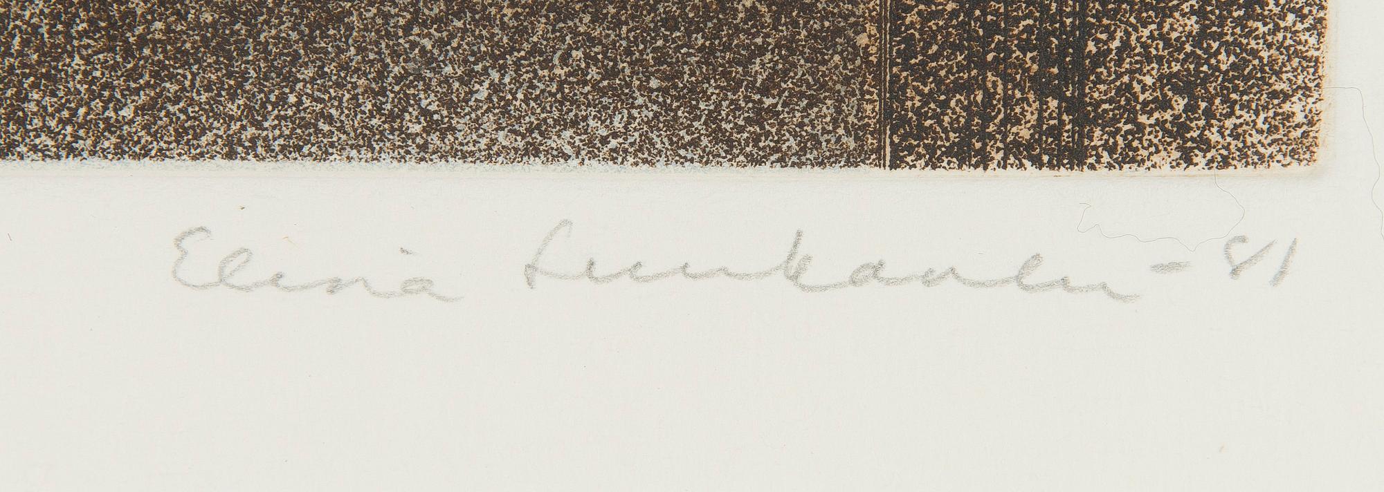 Elina Luukanen,  "Pimeä huone" (Dark Room).