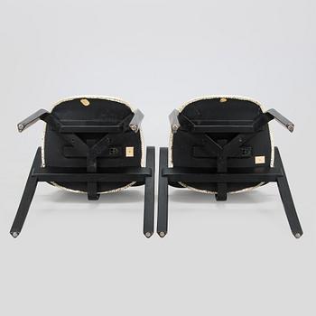 Ilmari Tapiovaara, a set of six 1960s 'Aslak' armchairs for Asko, Finland.