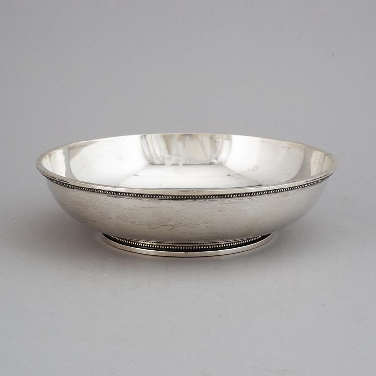 Atelier Borgila, a sterling silver bowl, Stockholm 1954.