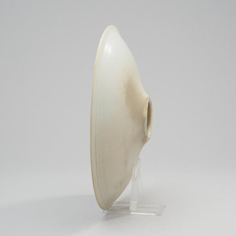 A Toini Muona stoneware dish, Arabia, Finland.