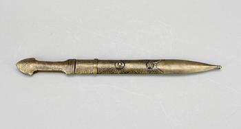 FASKINKNIV samt KINDJAL, 1800/1900-tal.