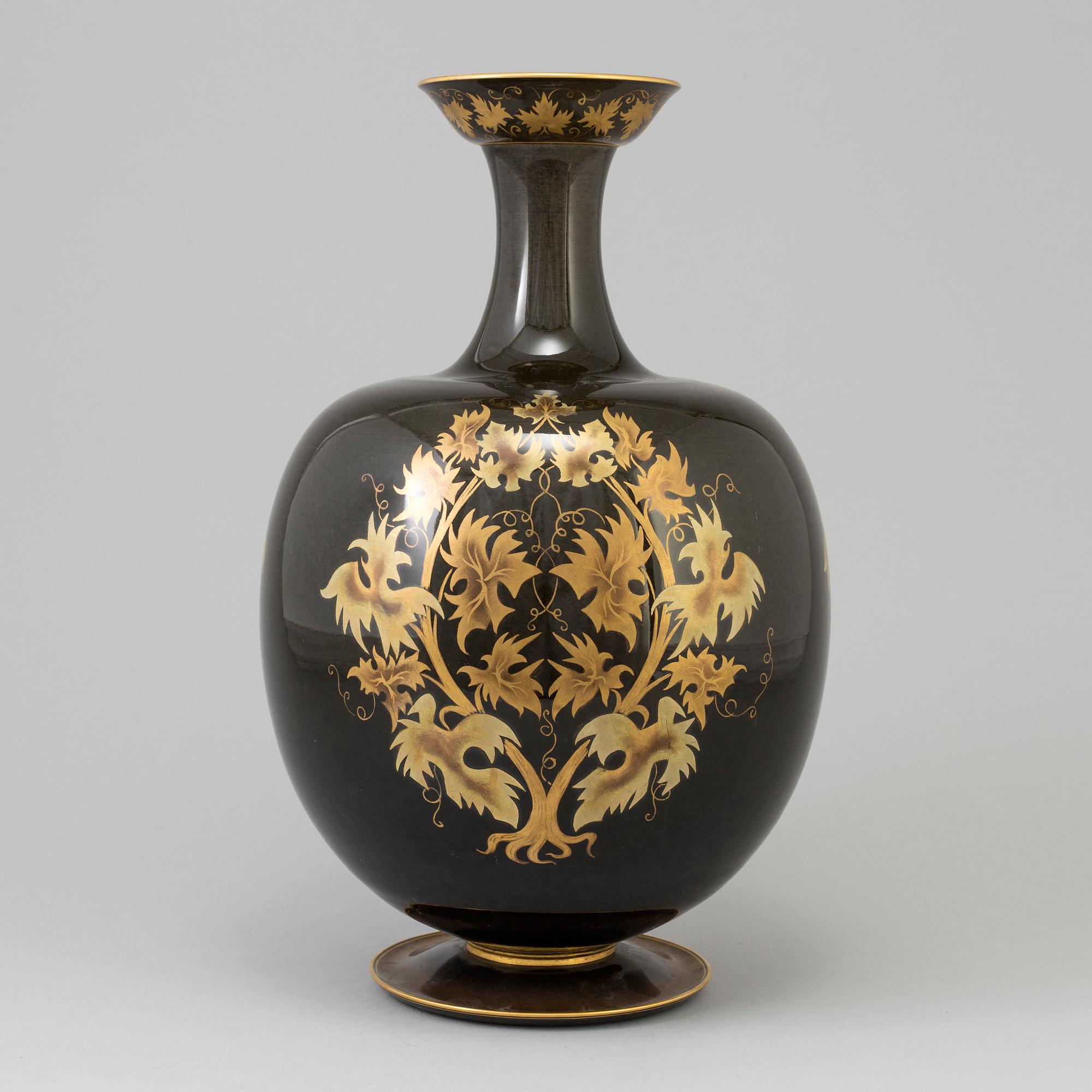 A large Sevres porcelain vase, France, mid 20th century.