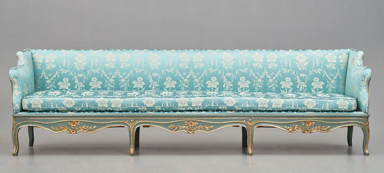 A Swedish Rococo 18th century sofa.