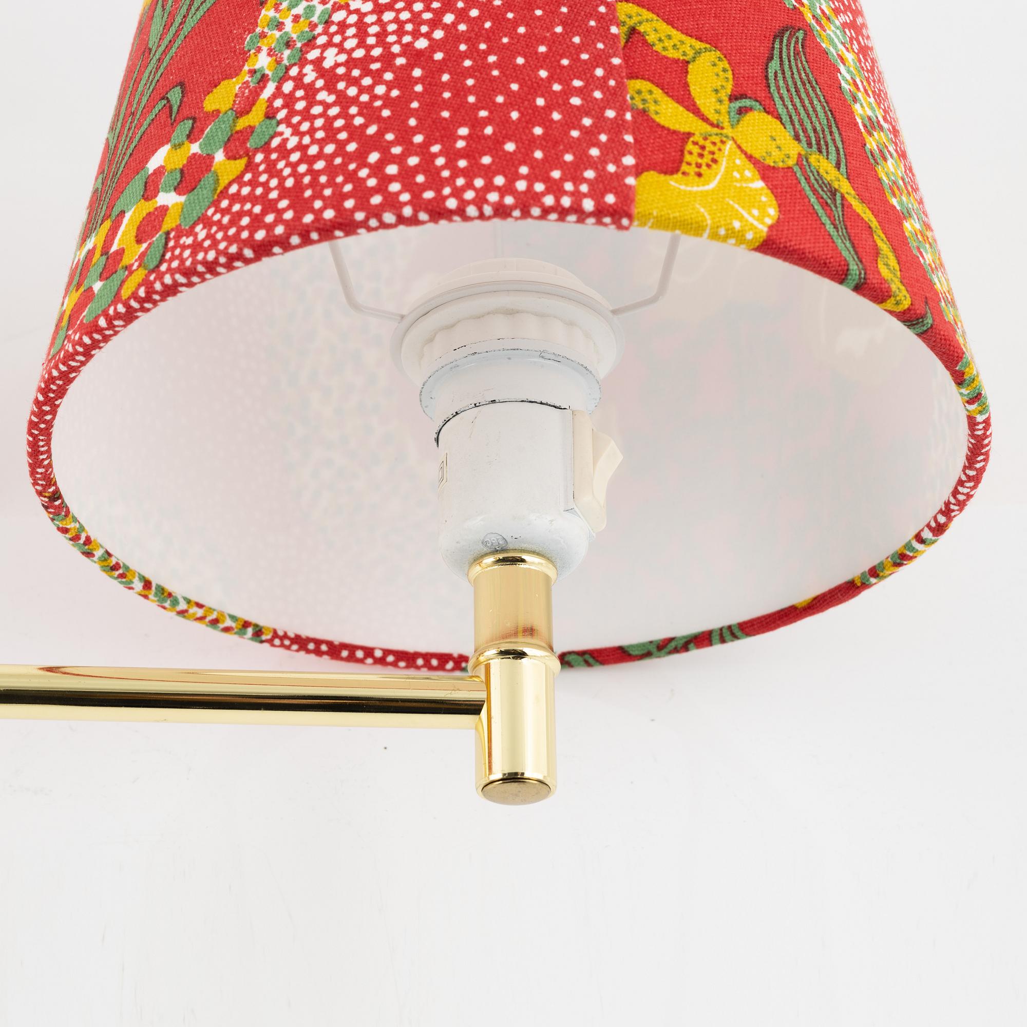 A pair of wall lights, late 20th Century.