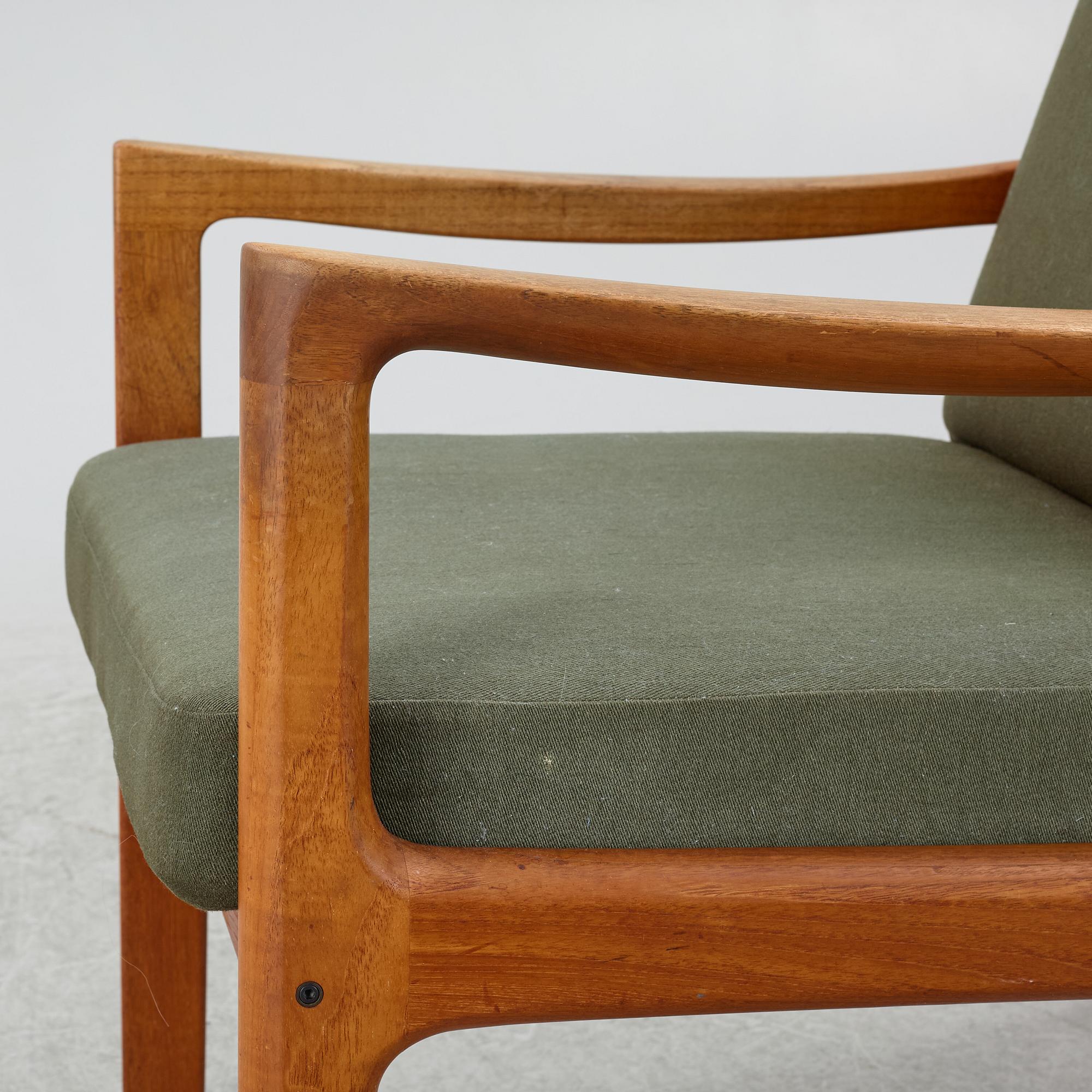 Ole Wanscher, a "Senator" armchair , France & Son, Denmark, 1950s/60s.