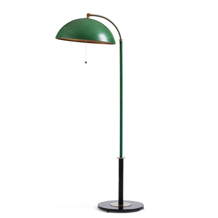 Harald Notini, golvlampa, modell "15084", Böhlmarks lampvarufabrik, Stockholm, 1930-tal.