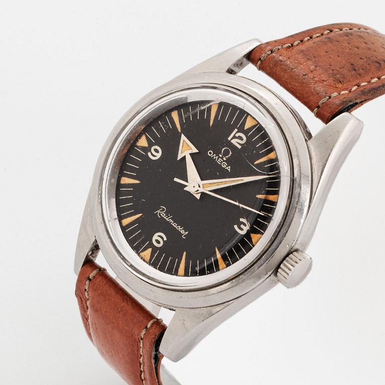 Omega, Railmaster, "Broad Arrow hands".