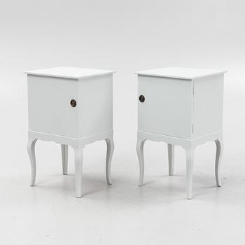 Sängbord, ett par, 1900-talets första hälft.