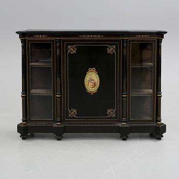 VITRINSKÅP, Frankrike, sent 1800-tal.