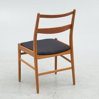 Yngve Ekström, six 'Minett' chairs, Hugo Troeds, Bjärnum.