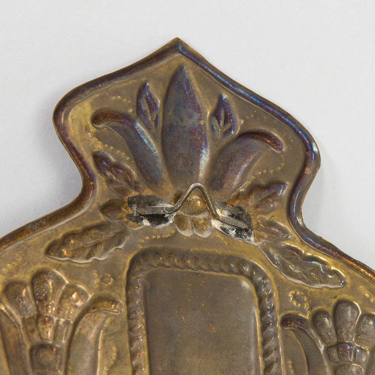 Antti Hakkarainen, a pair of 1930s '1100' candle wallsconce for Taidetakomo Antti Hakkarainen.