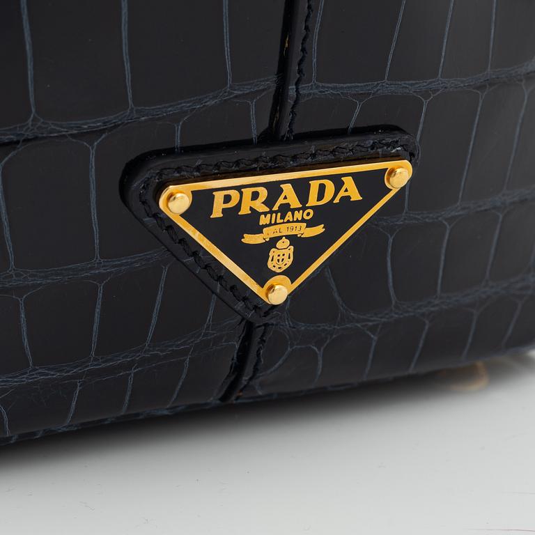 Prada, a crocodile bag, 2009.