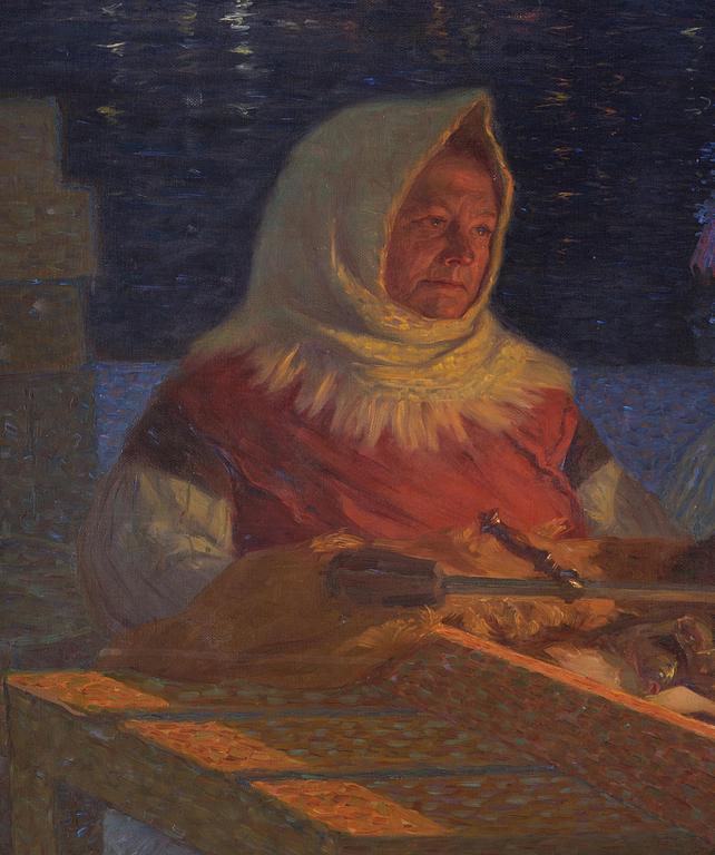 Erik Tryggelin, The Fish Market Kornhamnstorg, Stockholm.