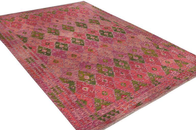 Matta, Afghansk kelim, ca 364 x 253 cm.