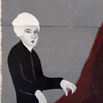 Ernesto Tatafiore, serigraph in colours signed and numbered 1/30.