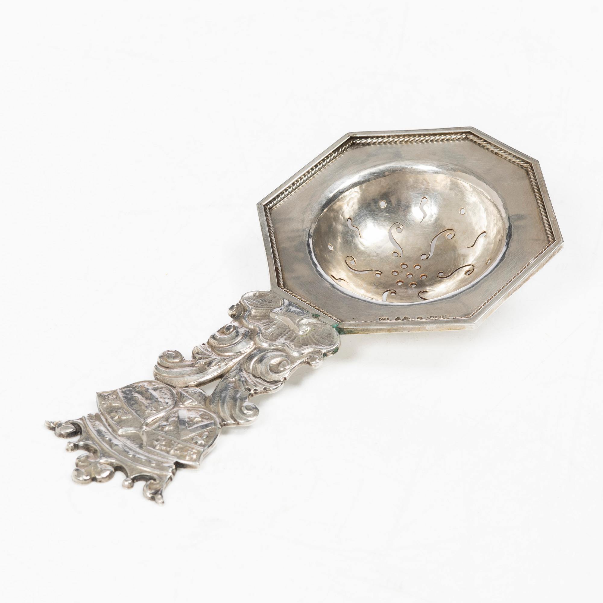 Atelier Borgila, tesil, silver, Stockholm 1921.