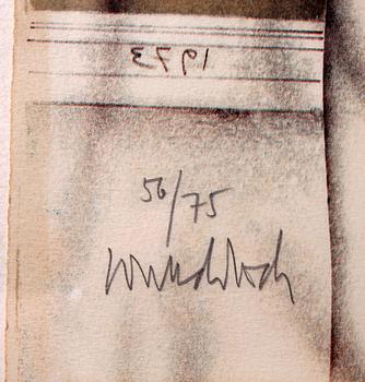 PAUL WUNDERLICH, färglitografi, sign, dat 1973 samt numr 56/75.