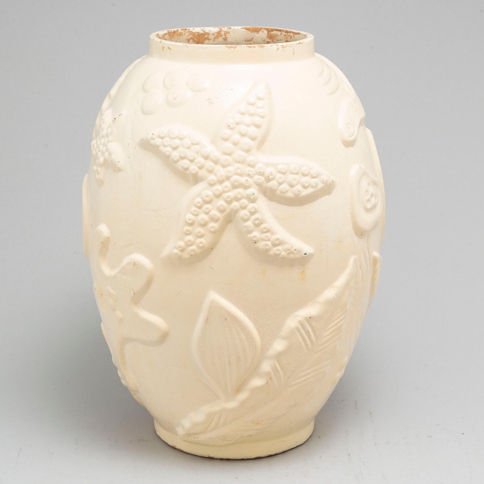 Anna-Lisa Thomson, , vas,  lergods, Upsala Ekeby, 1940/50-tal.