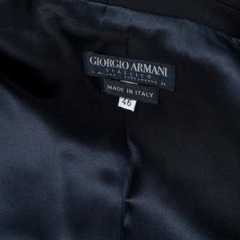 DRÄKT, bestående av kavaj samt byxa, Armani, storlek 46.