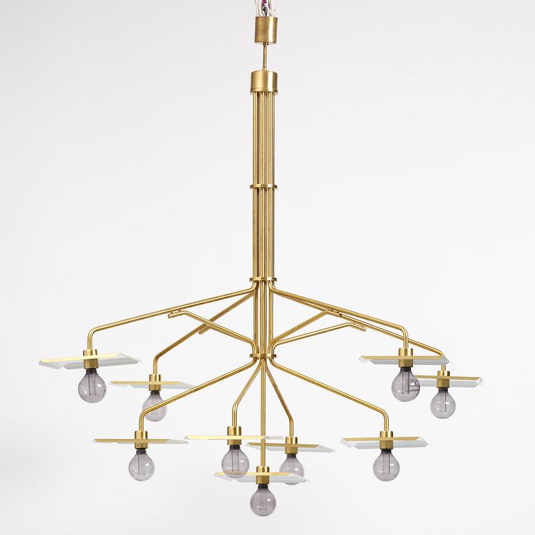 Hans-Agne Jakobsson, an imposing chandelier model C 2504, Hans-Agne Jakobsson AB, Markaryd, 1970s–80s.