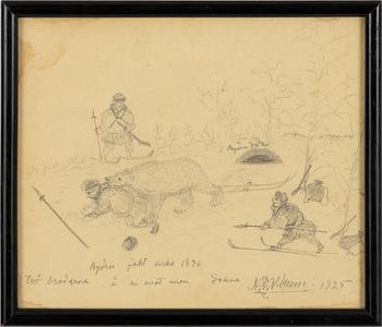 Nils Nilsson Skum, Bear Hunt.