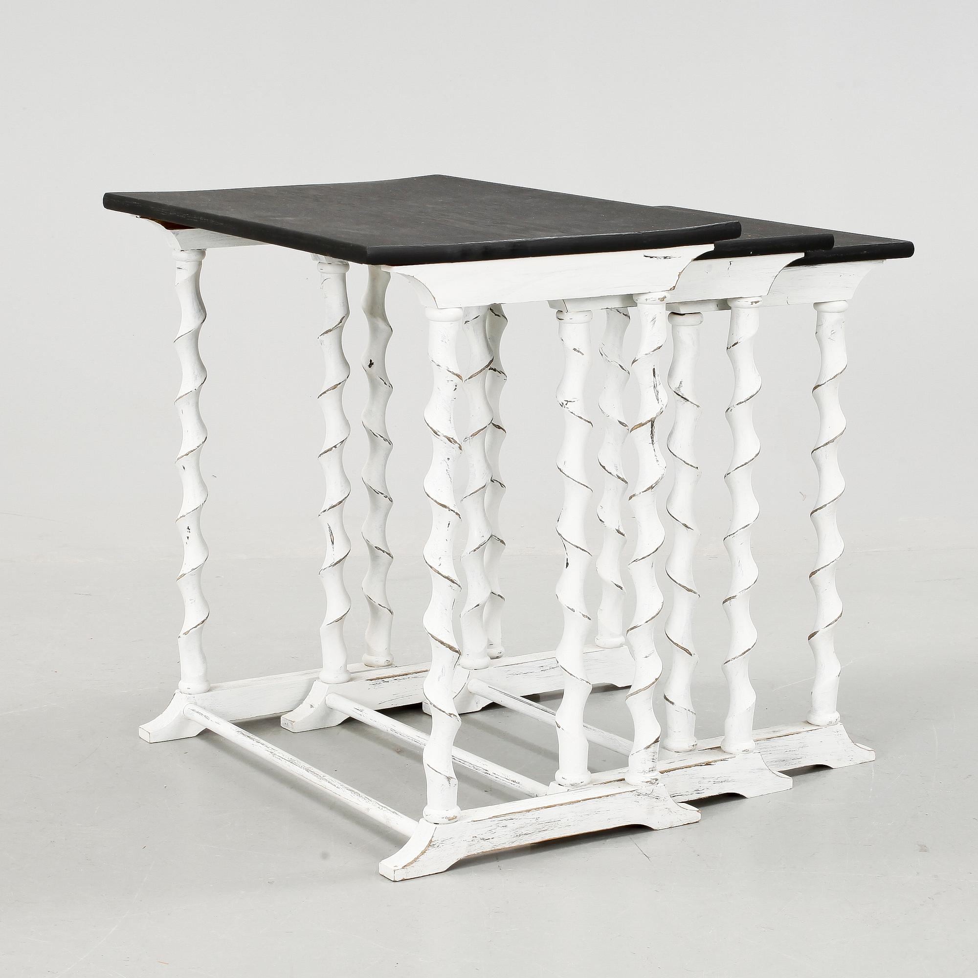 SATSBORD, tre delar, omkring 1900.