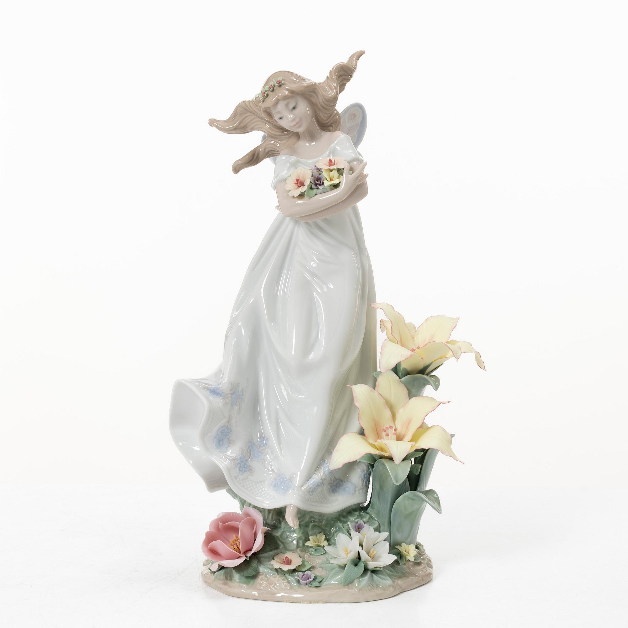 Lladró, figurine, "Mystical garden", Spain.