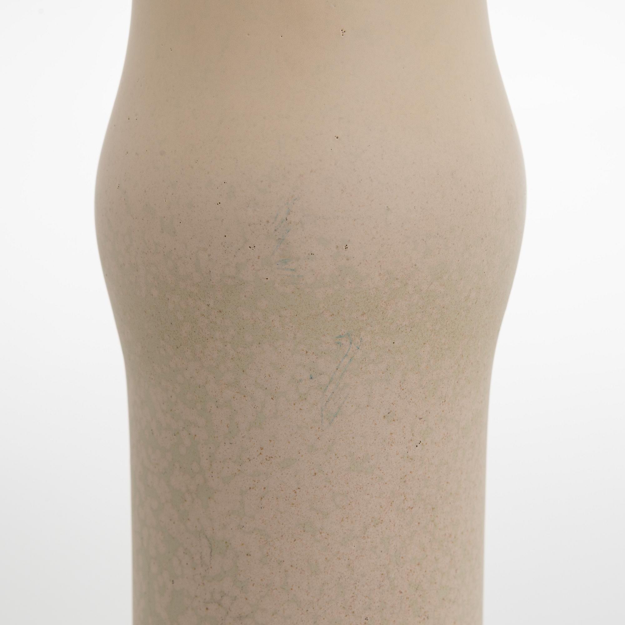 Toini Muona, vase, stoneware signed TM. Arabia ca 1945-1954.