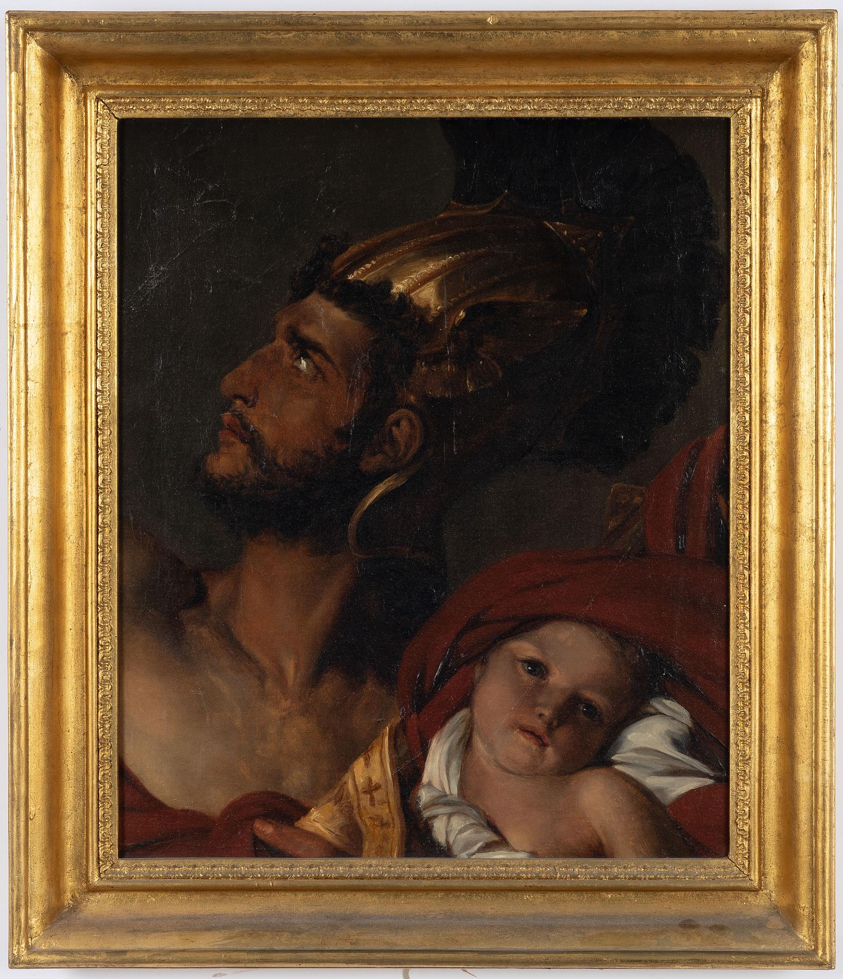 Sophie Adlersparre, Warrior with Child.