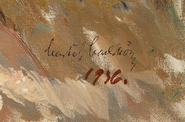 Gustaf Carlström, Koja i grönska.