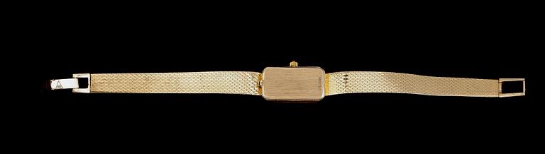 DAMARMBANDSUR, Cyma, 14 k guld, briljantslipade diamanter. Vikt ca 20 g.