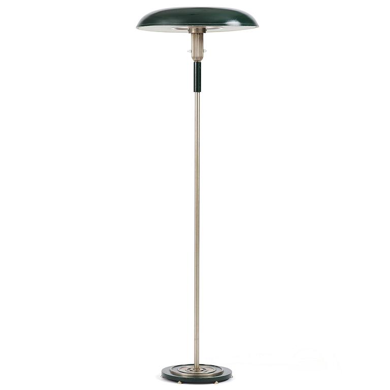 Harald Notini, a floor lamp, Arvid Böhlmarks Lampfabrik, Stockholm, 1930s.