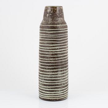 Ingrid Atterberg, golvvas, lergods, "Sparta", modell 2422, Upsala-Ekeby.