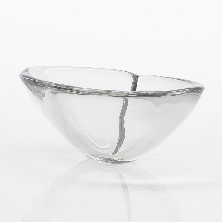 Tapio Wirkkala, glass bowl model 3357, signed Tapio Wirkkala - Iittala -55.