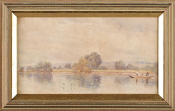 OKÄND KONSTNÄR, akvarell, omkring sekelskiftet 1800/1900.