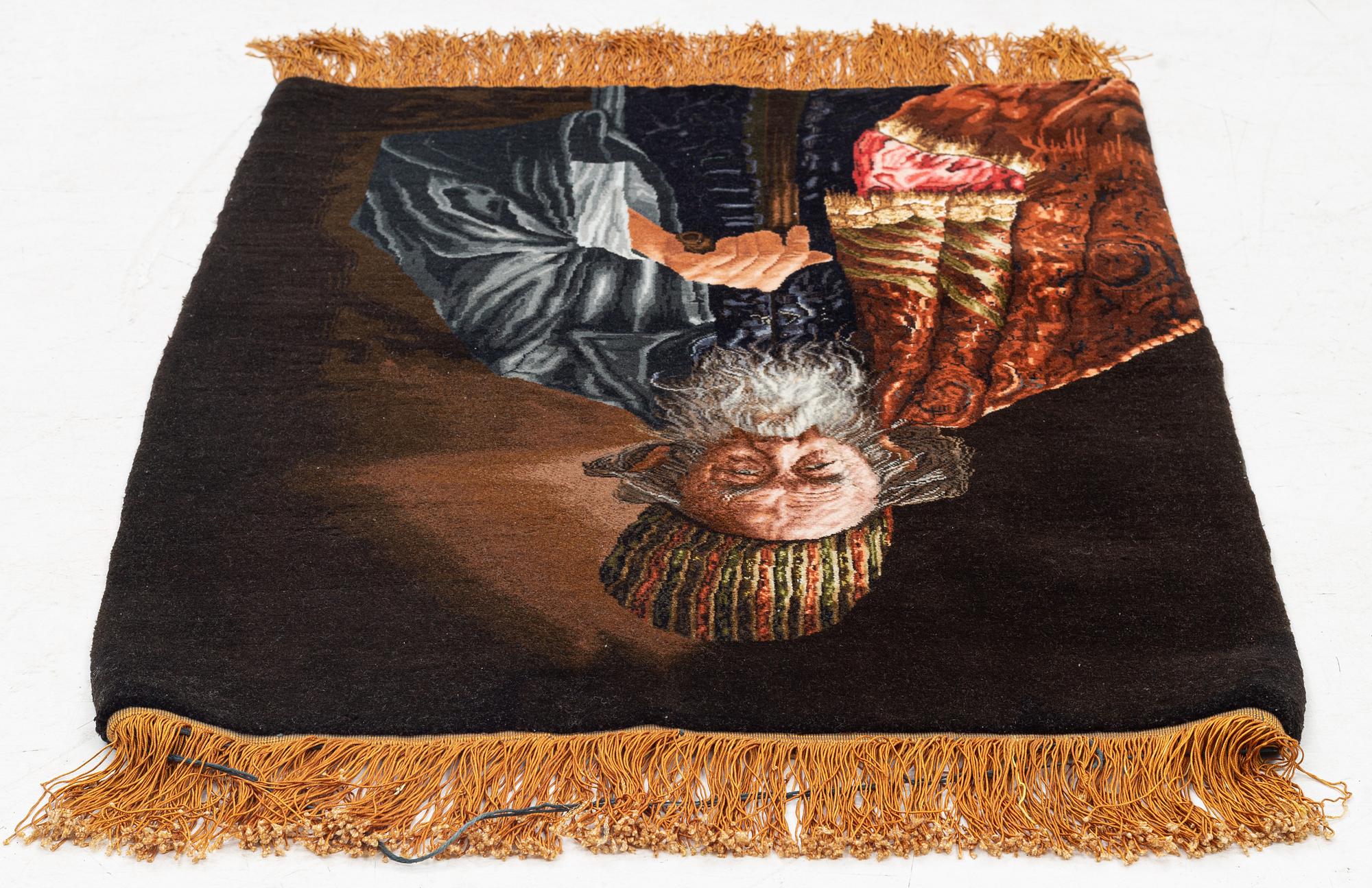 Matta, Persisk, ca. 89 x 67 cm.