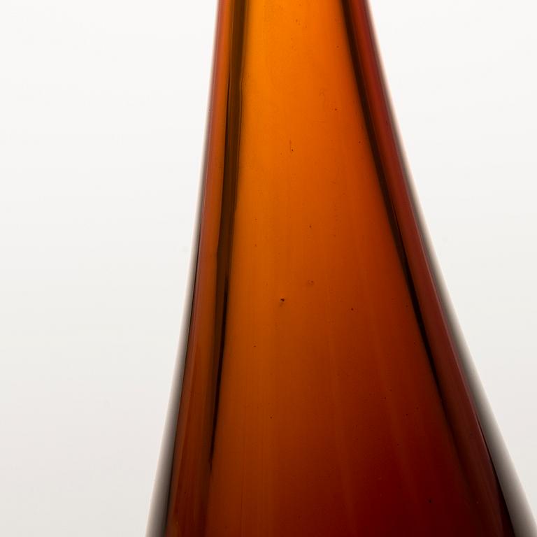 TAPIO WIRKKALA, A Kalanrakko Glass Vase 3299, signed Tapio Wirkkala Iittala.