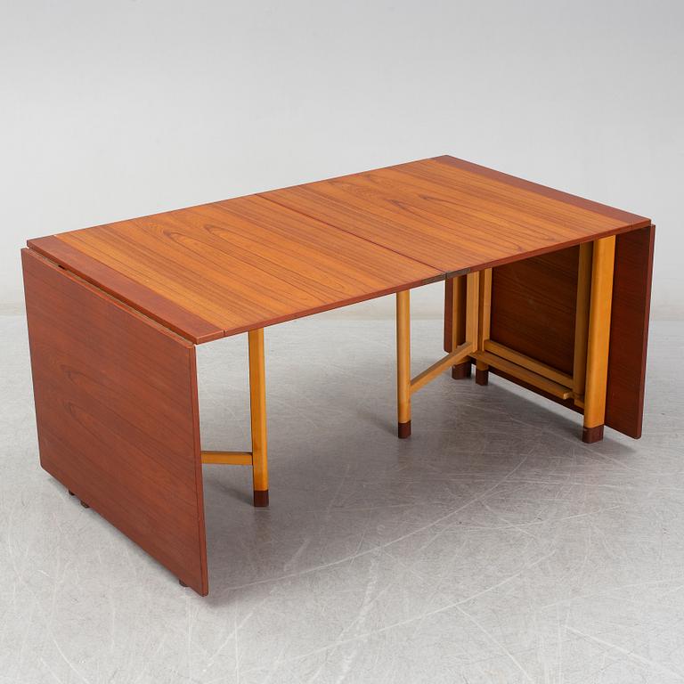 BRUNO MATHSSON, a  gateleg table for firma Karl Mathsson, Värnamo 1960.