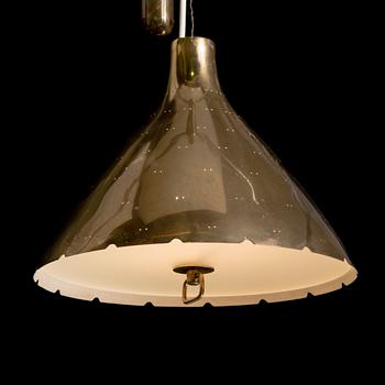 Paavo Tynell, A mid-20th century 'A 1982' pendant light for Taito. Finland.