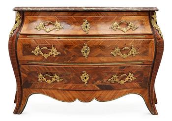 533. A Swedish Rococo 18th century commode.